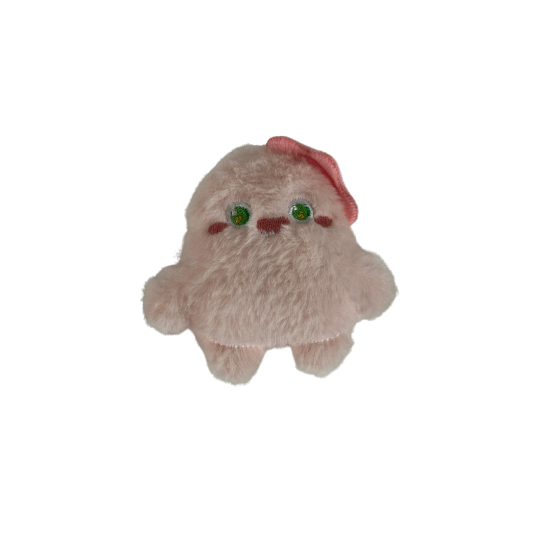 Fluffy Pink Kitty Friend