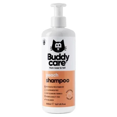 Buddycare Cat Shampoo Peach 500ml