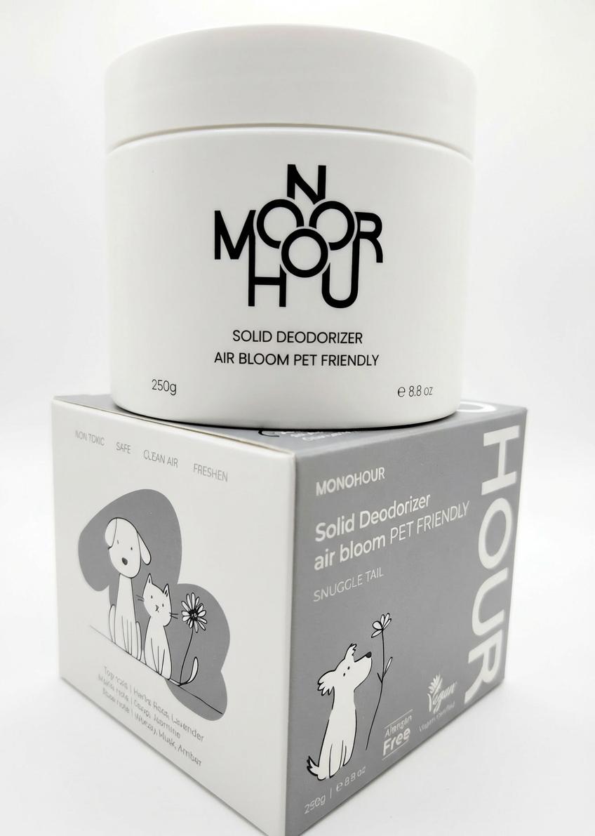 MONOHOUR Air Bloom – Pet-Friendly Odour Absorber