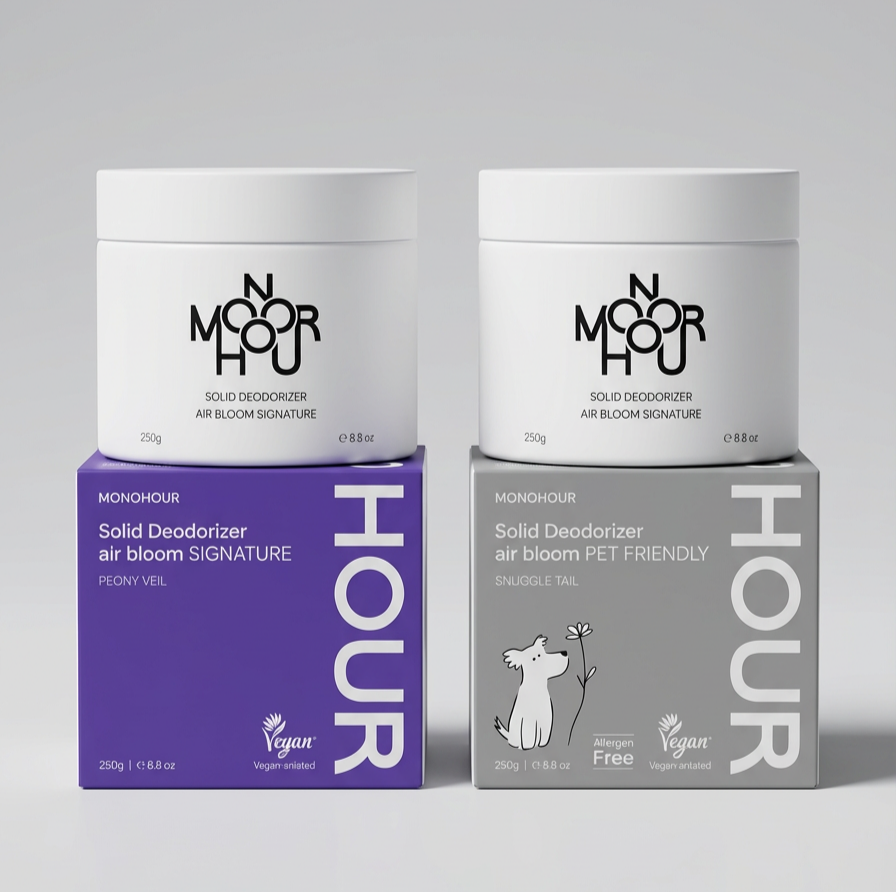 MONOHOUR Air Bloom – Pet-Friendly Odour Absorber