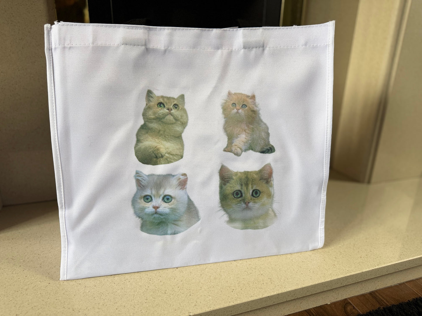 Personalised Shopping/Beach Bag – Custom with Your Pet’s Photo & Name!