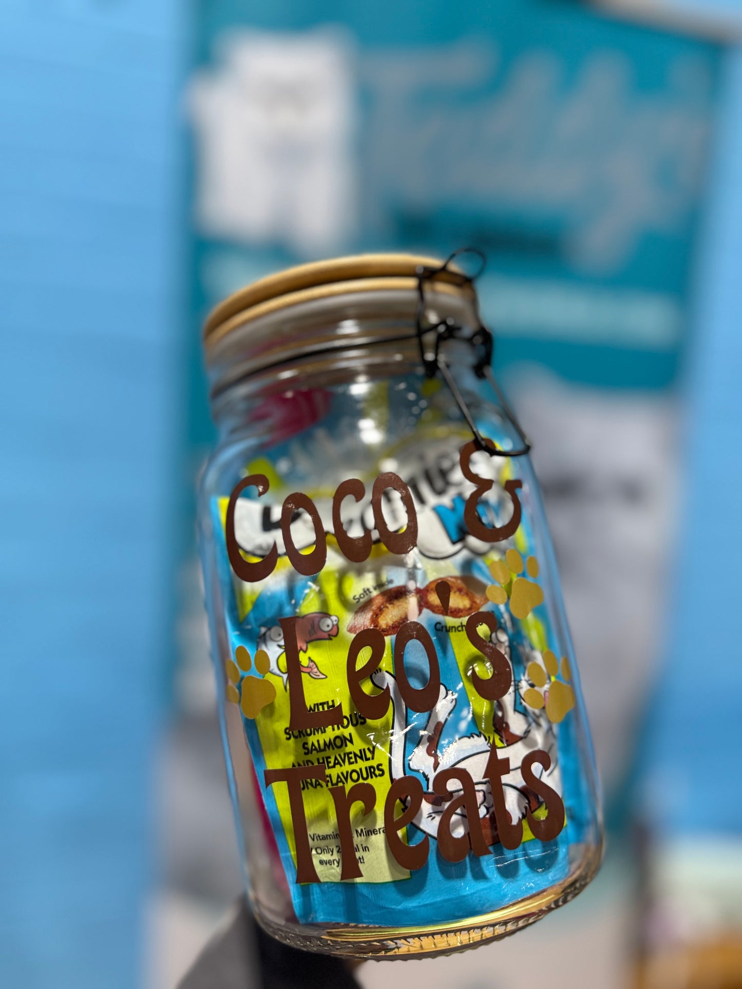 Personalised Pet Treat Jar