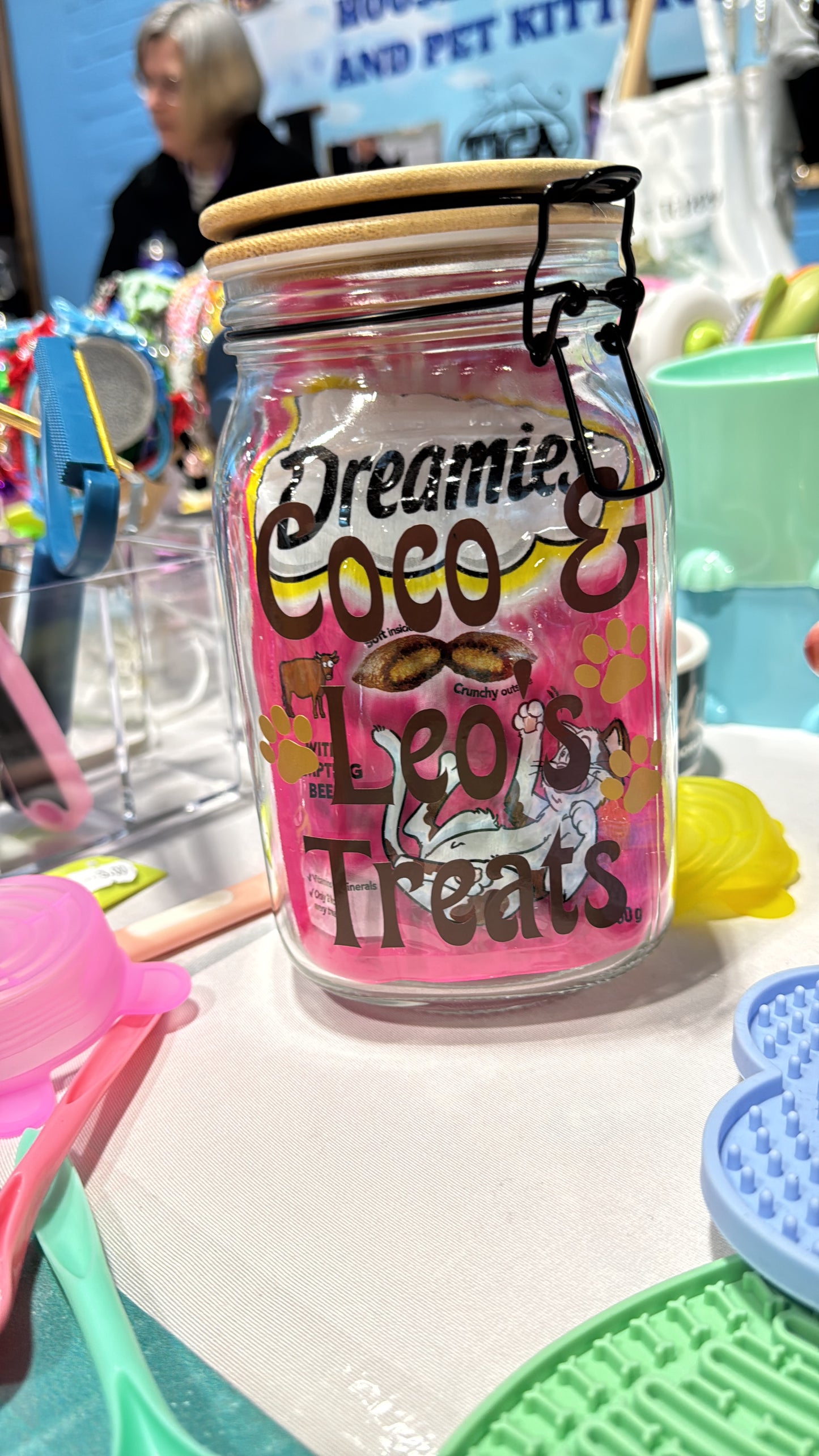 Personalised Pet Treat Jar