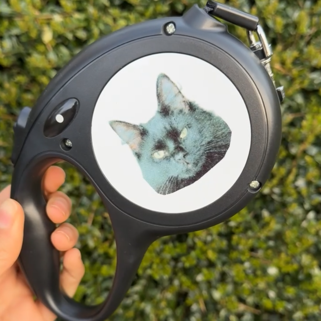Personalised Double-Sided Retractable Pet Leash