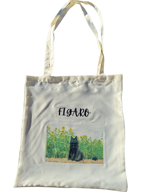 Personalised Tote Bag – Custom Photo & Name