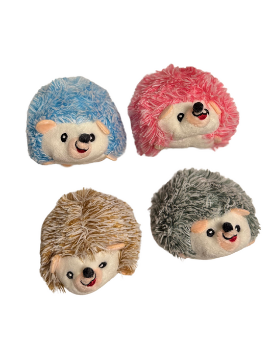 Fluffy Catnip Hedgehog Toy