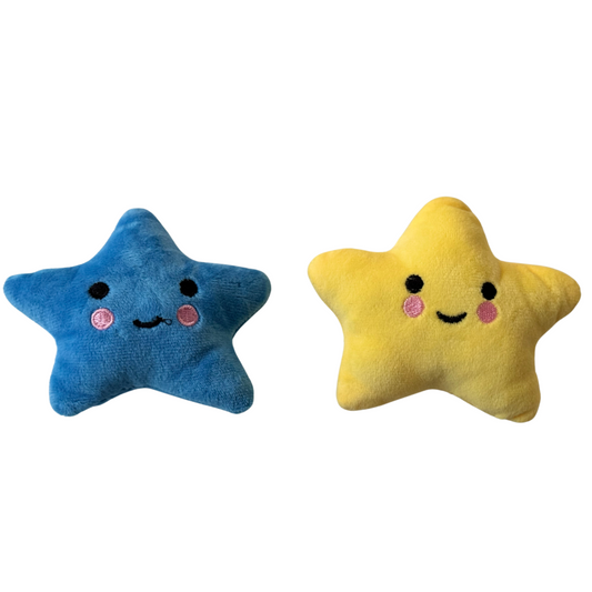 Squeaky Star Cat Toy