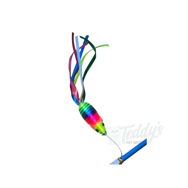 Rainbow Mouse with Tassels